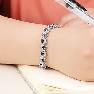 Platinum Plated Cystal Bracelet