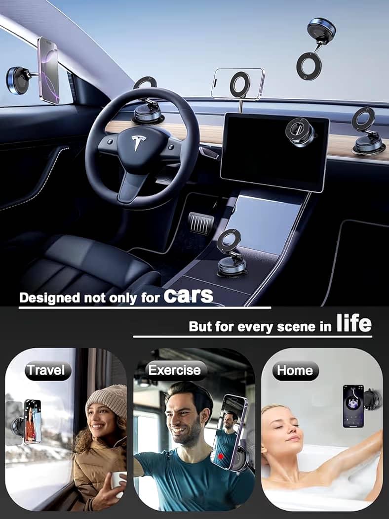 Magnetic Multi-Functional Phone Holder - Image 3